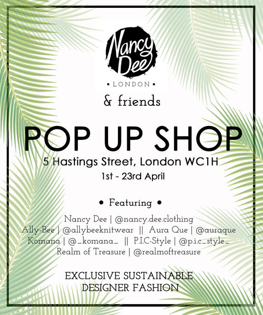 Nancy Dee & Friends Pop up Launch