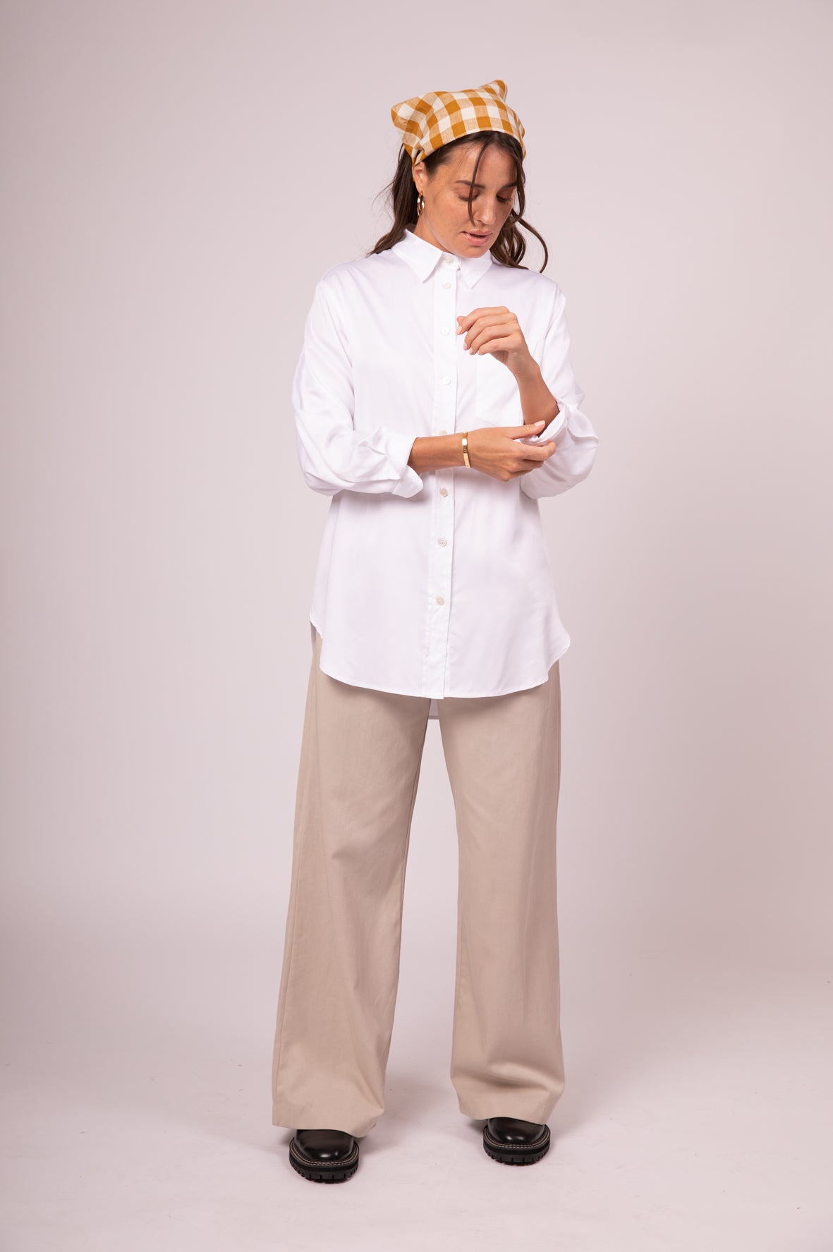 White Bamboo Shirt